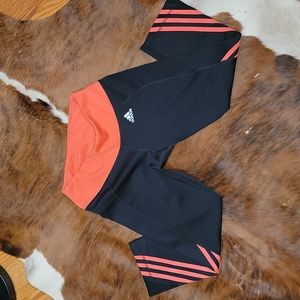 Ladies Adidas gym shorts knee length M